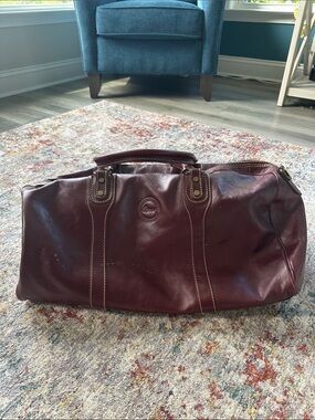 Cenzo Leather Duffle Bag